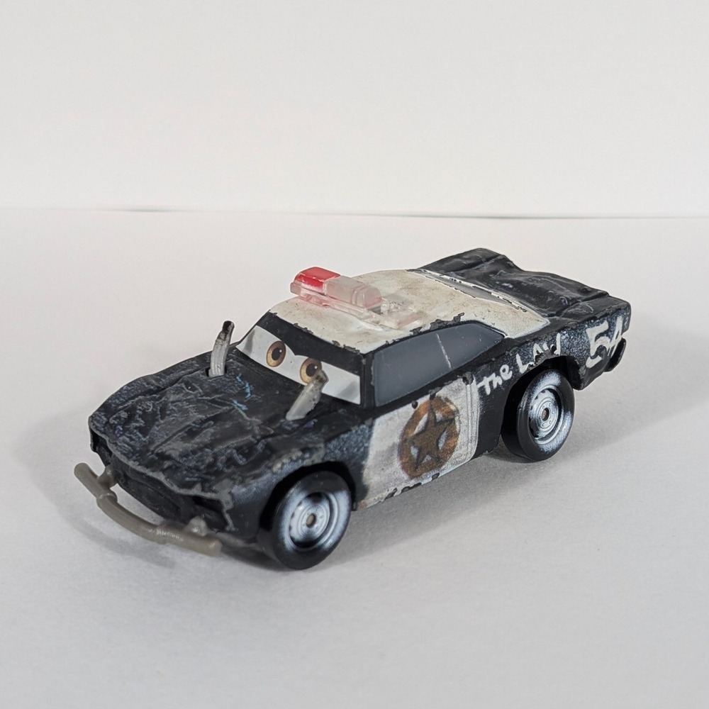 Disney Pixar Cars Mattel The Law Thunder Hollow Demolition Derby Diecast 1:55